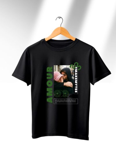 AMOUR Custom Photo T-Shirt – Személyre Szabható Fotós Póló